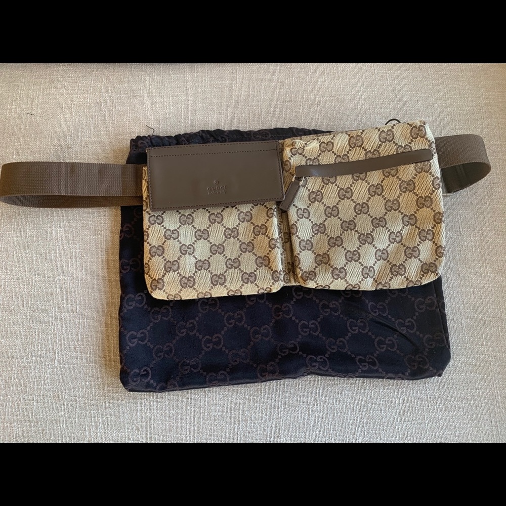 Vintage Gucci waist bag belt bag fanny pack